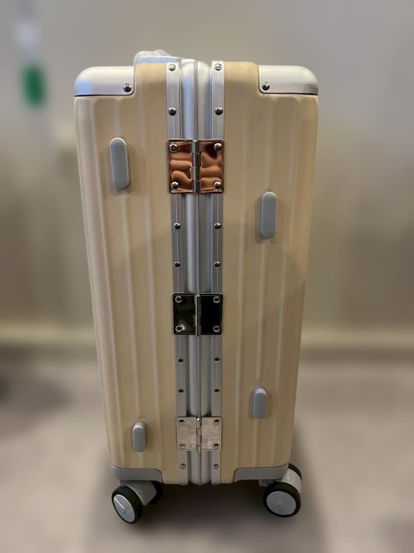 リベティ多機能キャリーケース【ベージュS】B6 TSAロック　静音