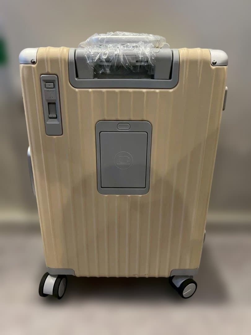 リベティ多機能キャリーケース【ベージュS】B6 TSAロック　静音