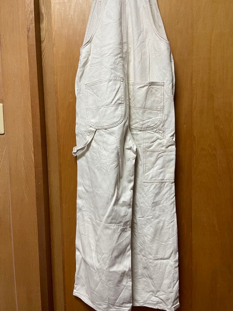 Twin collective オーバーオール　ホワイト　sorm86 s-m