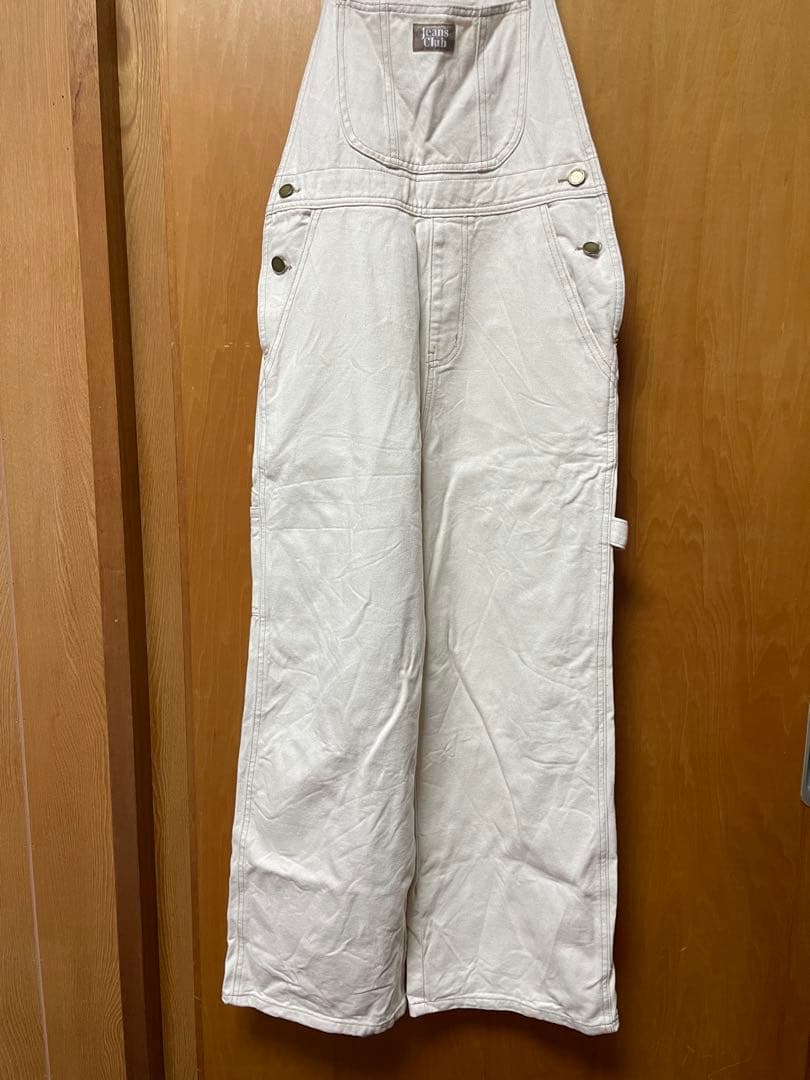 Twin collective オーバーオール　ホワイト　sorm86 s-m