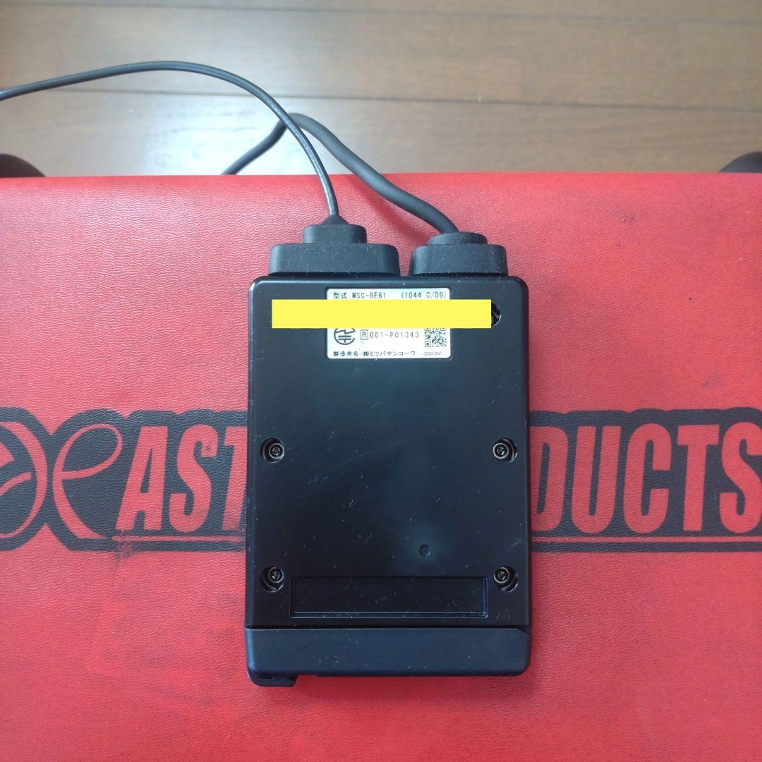 バイク用　ETC　車載器　ミツバ　BE61　（検索用）ETC2.0　1055