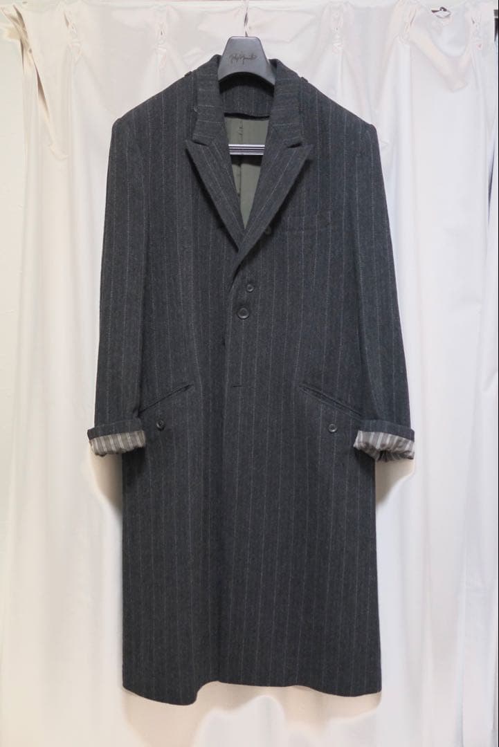 1/8まで24aw yohjiyamamoto 女性柄コート