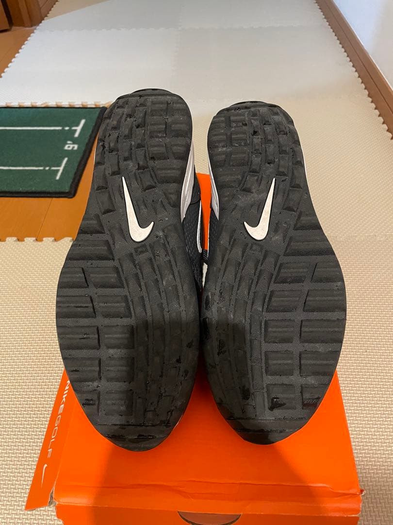 【値引】Nike Air Max ゴルフシューズ 黒 26.0cm
