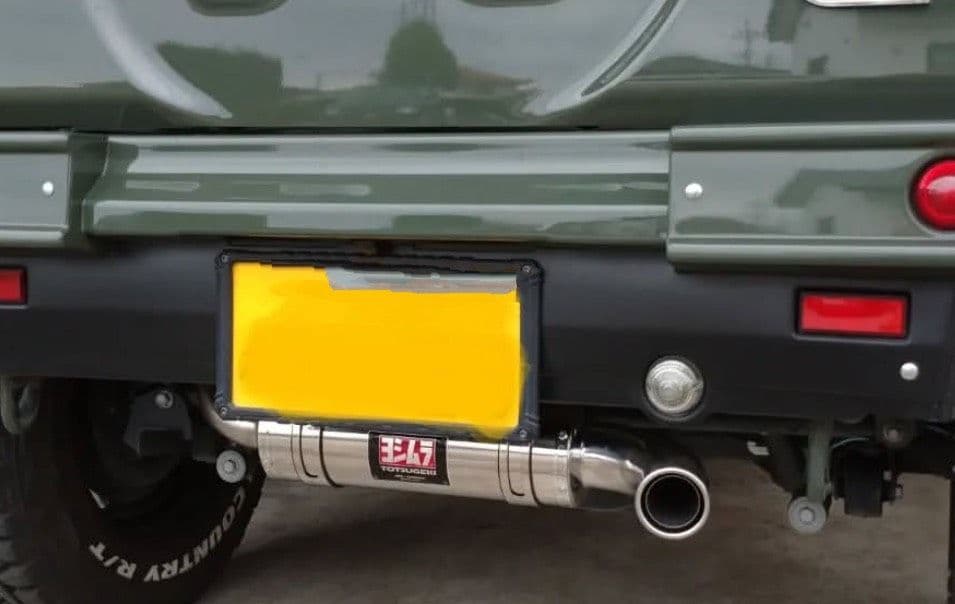 中古 YOSHIMURA APIO JB64ジムニー用マフラー ヨシムラ アピオ