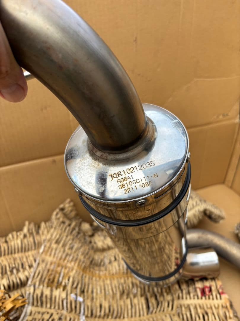 中古 YOSHIMURA APIO JB64ジムニー用マフラー ヨシムラ アピオ