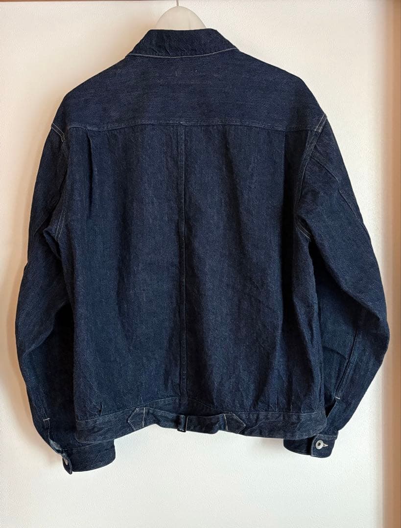 廃盤　COMOLI デニムジャケット 20AWネイビー　インディゴ　サイズ３