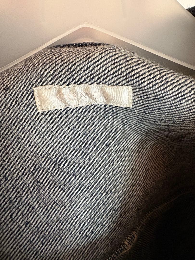 廃盤　COMOLI デニムジャケット 20AWネイビー　インディゴ　サイズ３