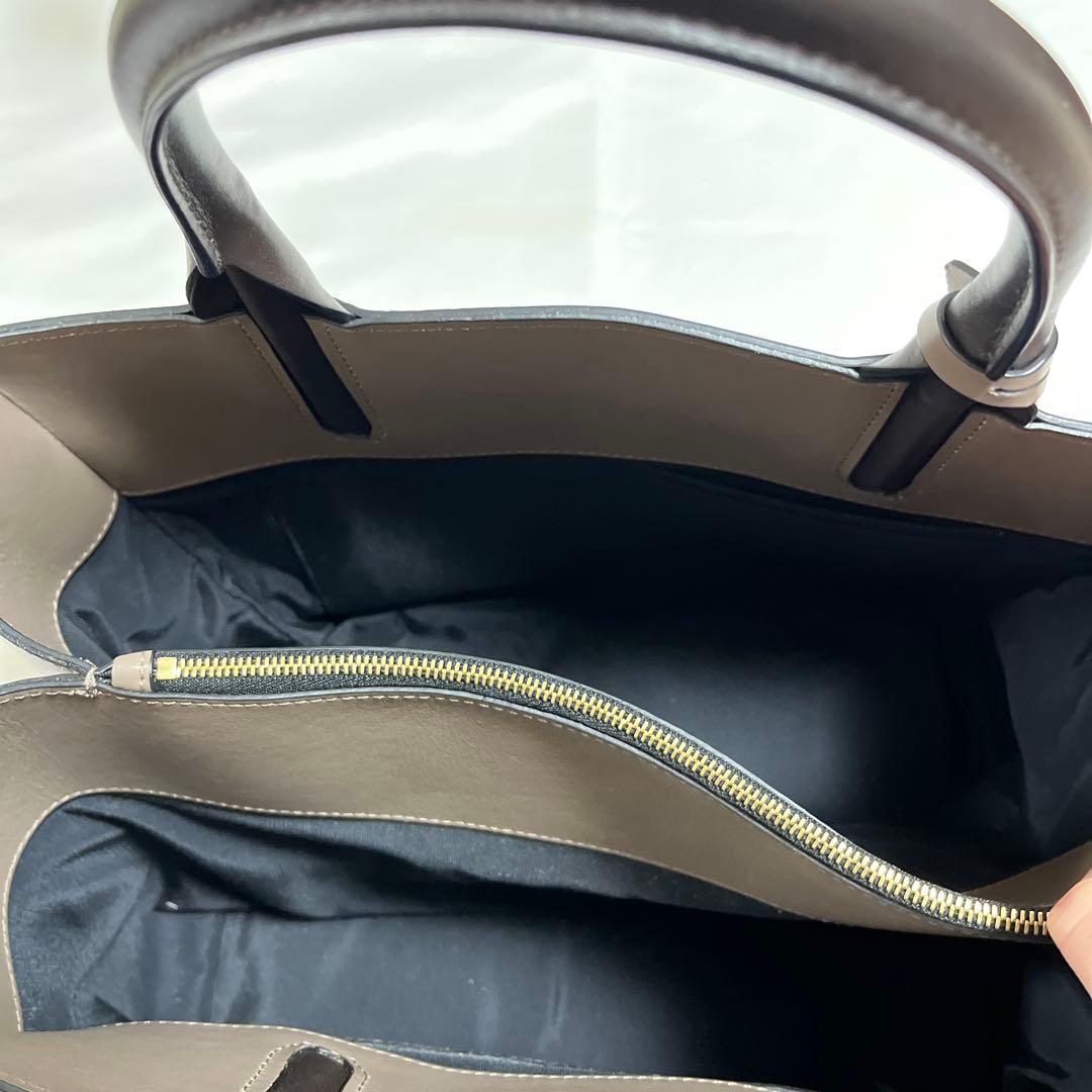 【新品】アルマーニ　トートバッグモカブラウン(正規品)