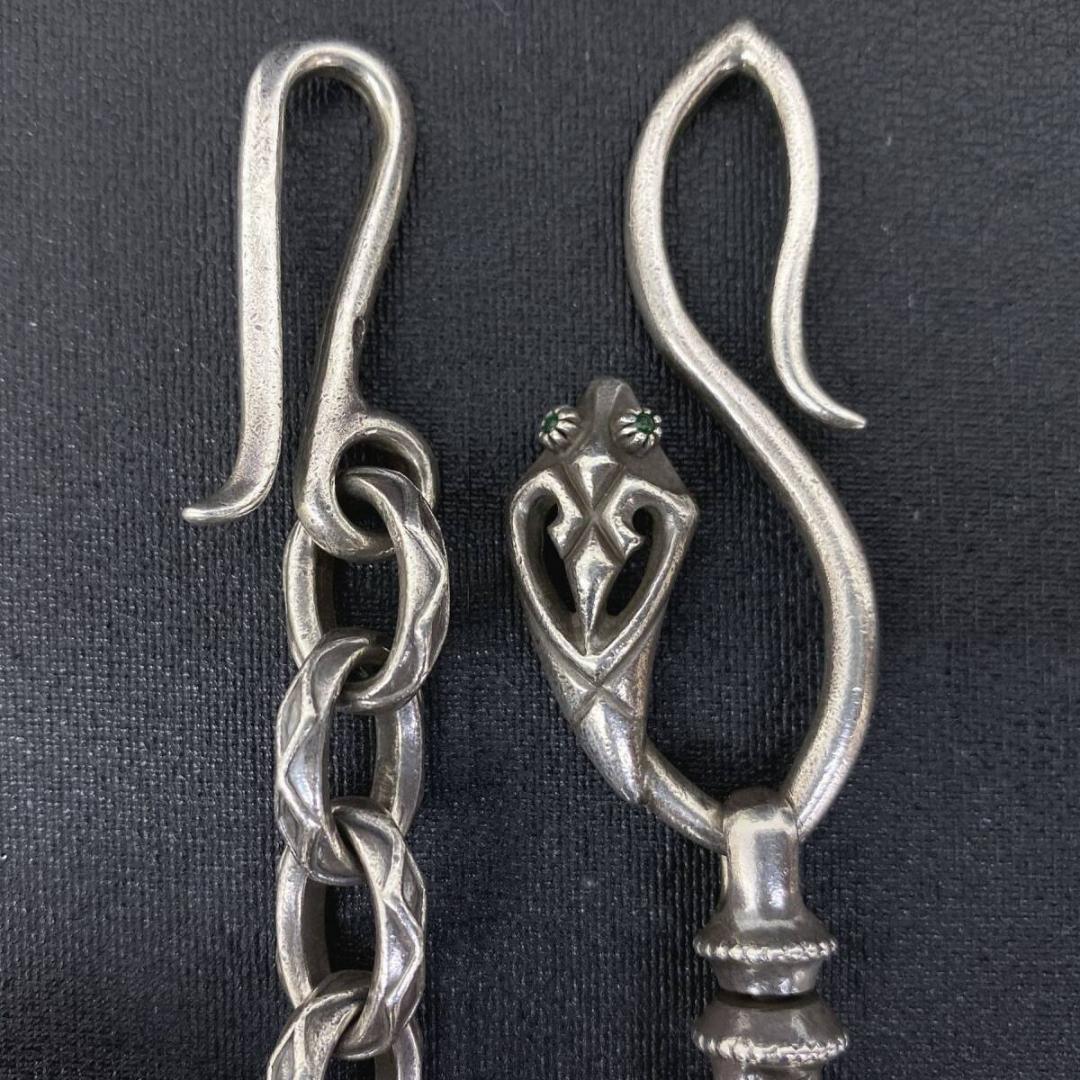 CELT&COBRA シルバー 925 2nd ウォレットチェーン 62cm