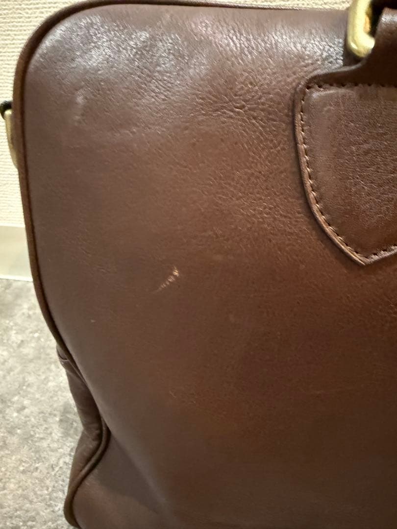 GANZO ボストンバック　レザー