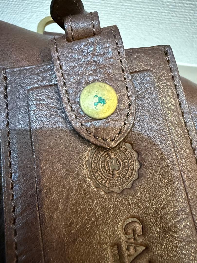 GANZO ボストンバック　レザー