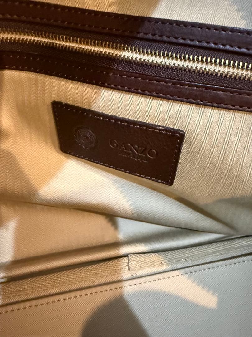 GANZO ボストンバック　レザー