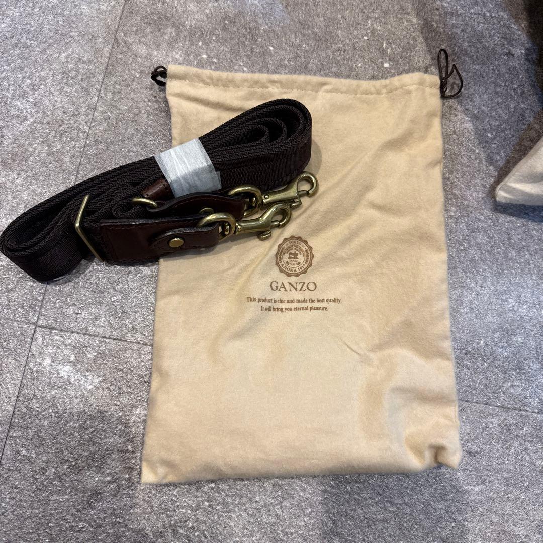 GANZO ボストンバック　レザー