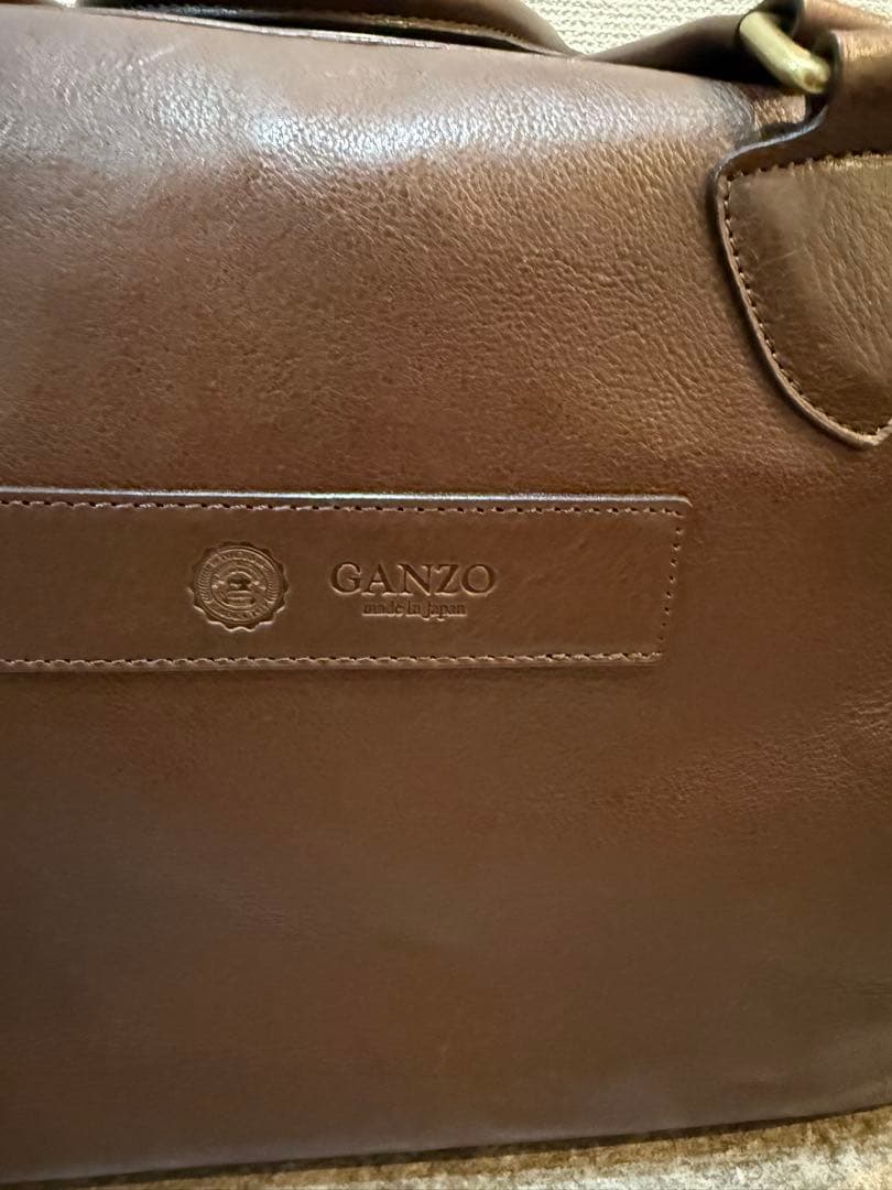 GANZO ボストンバック　レザー