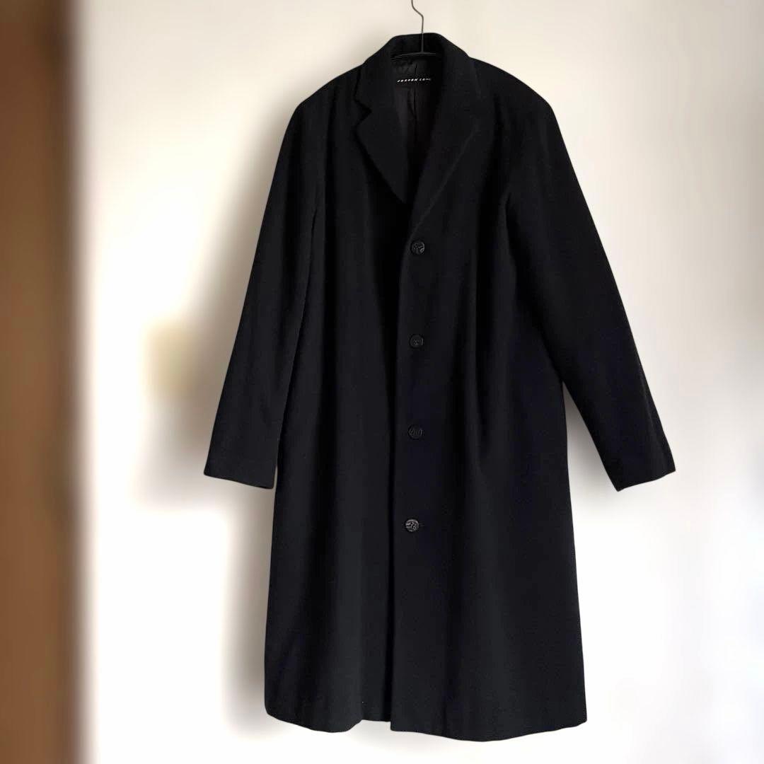 ヨーガンレール　ウールコートカシミヤ混　黒