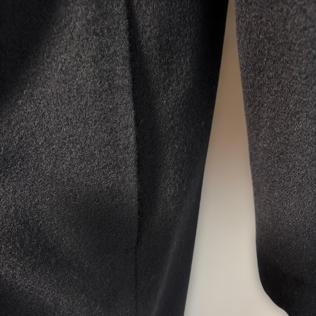 ヨーガンレール　ウールコートカシミヤ混　黒