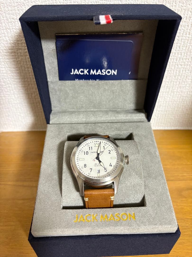 【りんご様ご検討中】JACK MASON JM-A101-201 レザー腕時計