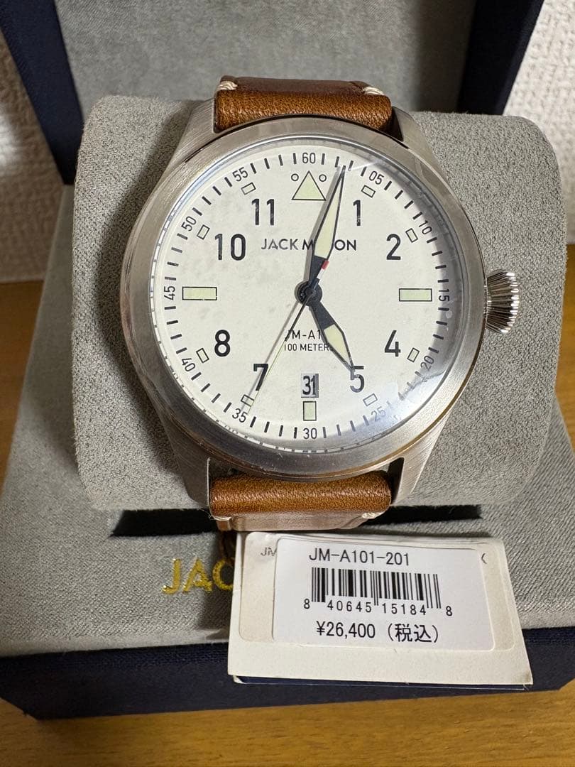 【りんご様ご検討中】JACK MASON JM-A101-201 レザー腕時計