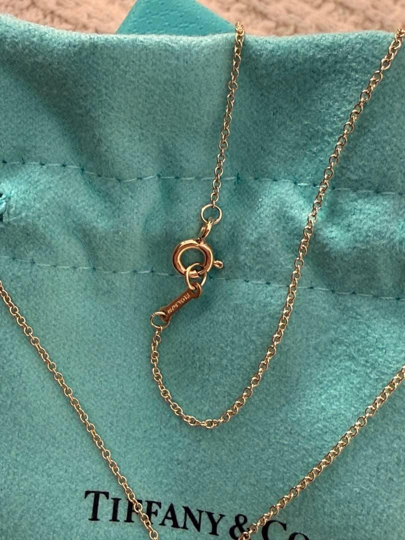 ティファニー オリーブリーフ ネックレス K18 週末値下げ