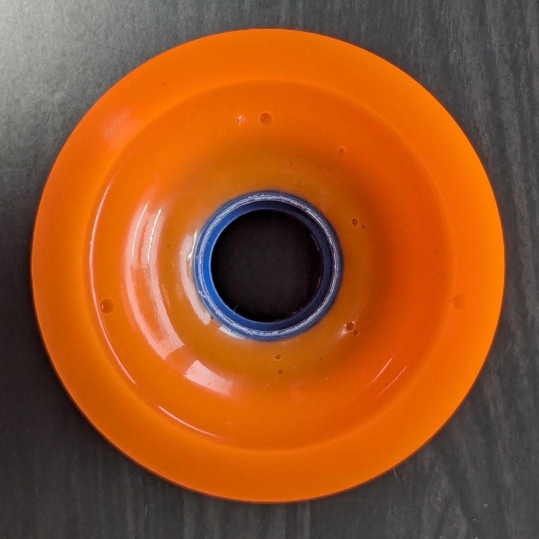 オランガタン インヒート 75mm 80a ロングボードウィール オレンジ