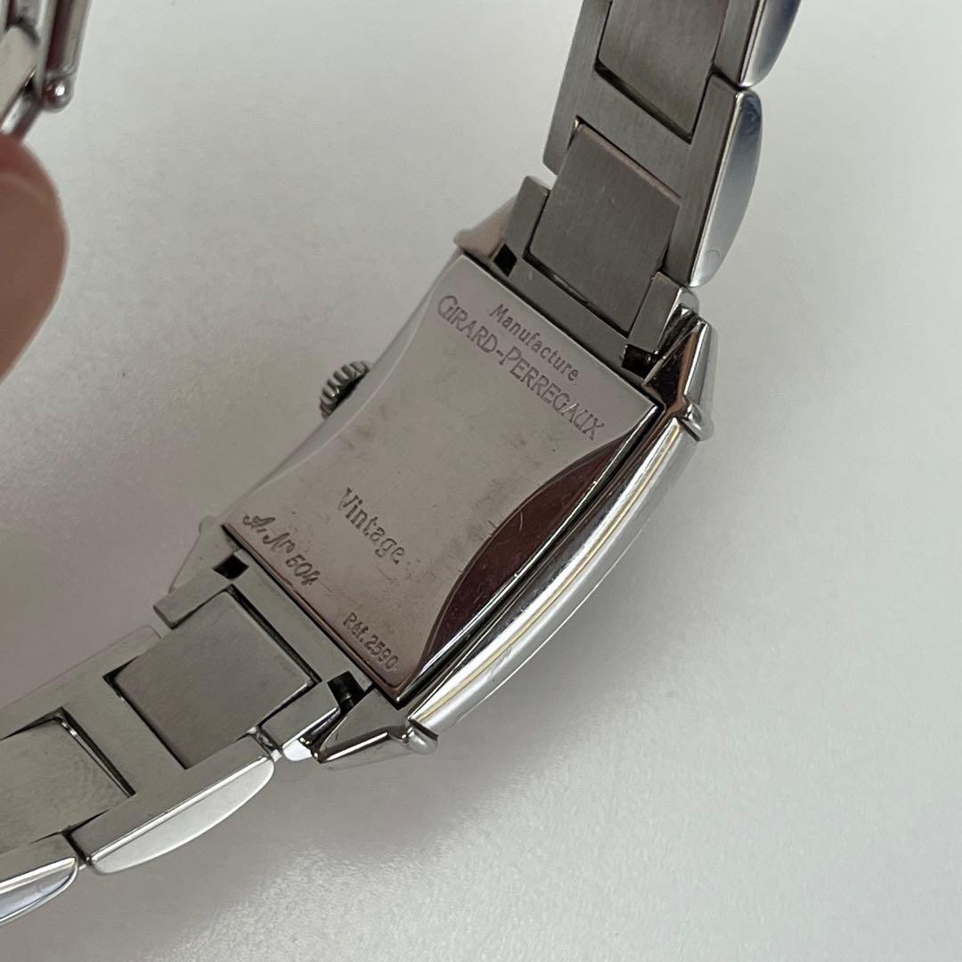 最終ジラールペルゴ ヴィンテージ1945レディース ブラック文字盤　手巻 スイス