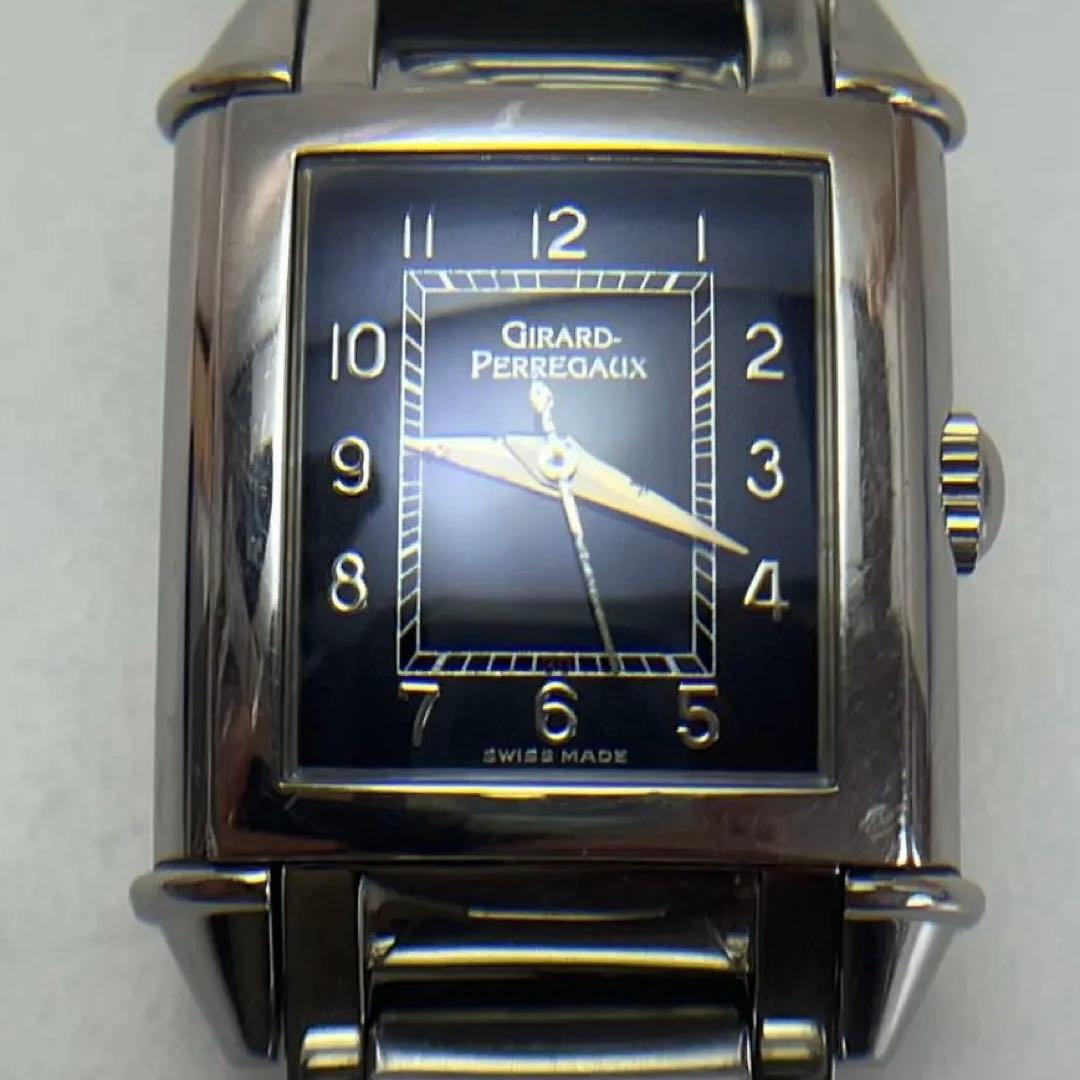 最終ジラールペルゴ ヴィンテージ1945レディース ブラック文字盤　手巻 スイス