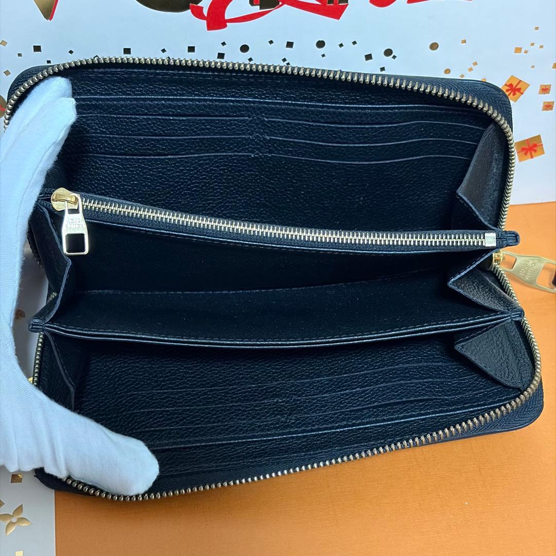 【極上美品】ICチップ ルイヴィトン モノグラム アンプラント ブラック 長財布