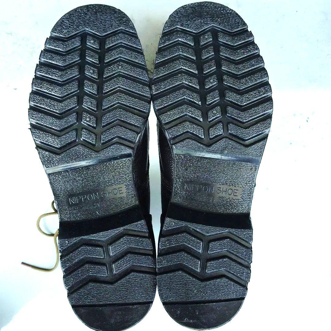 未使用 PX品 陸上自衛隊 旧半長靴 1型 茶色 26.0㎝ 昭和 JGSDF