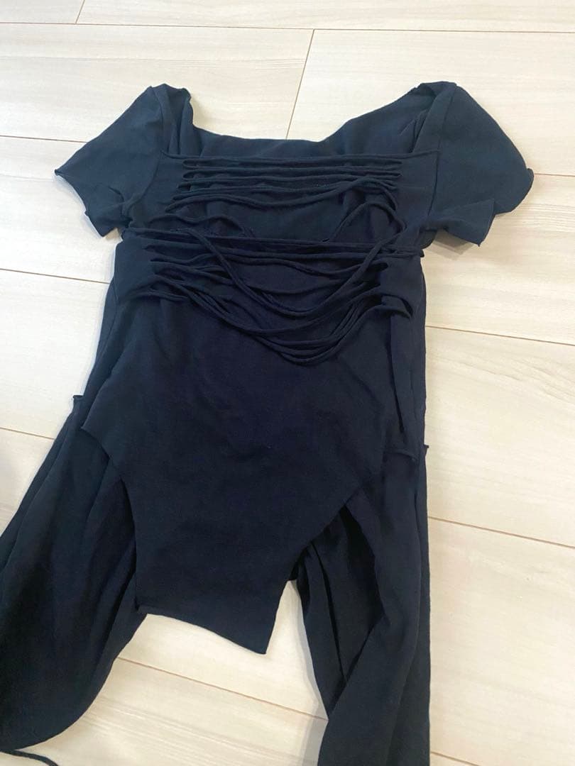 ダメージカットソー　ゴシック　alice auaa アリスアウアア