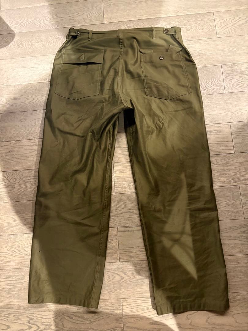 CIOTA for EDIFICE スビンコットン モールスキン ベイカーパンツ