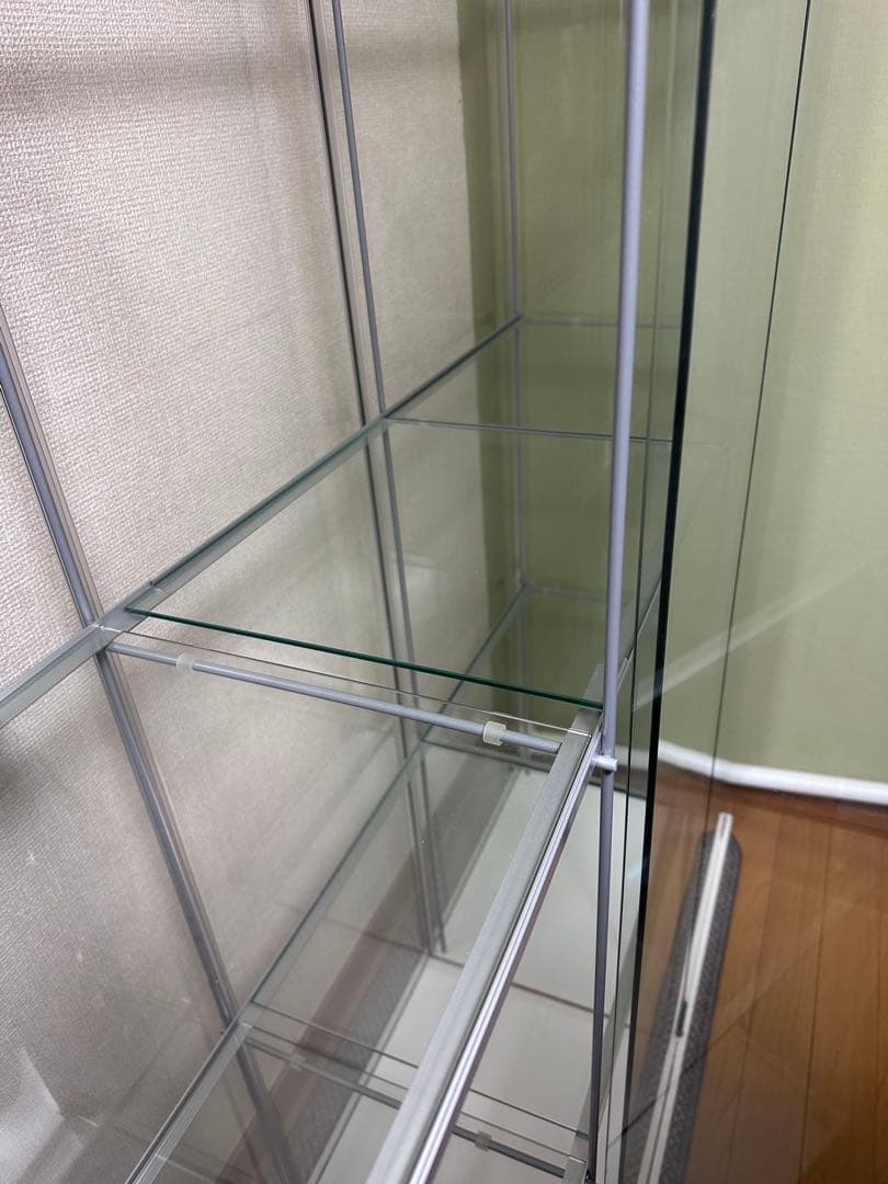 【hikarukin 】 IKEA デトルフガラスケースコレクションケース