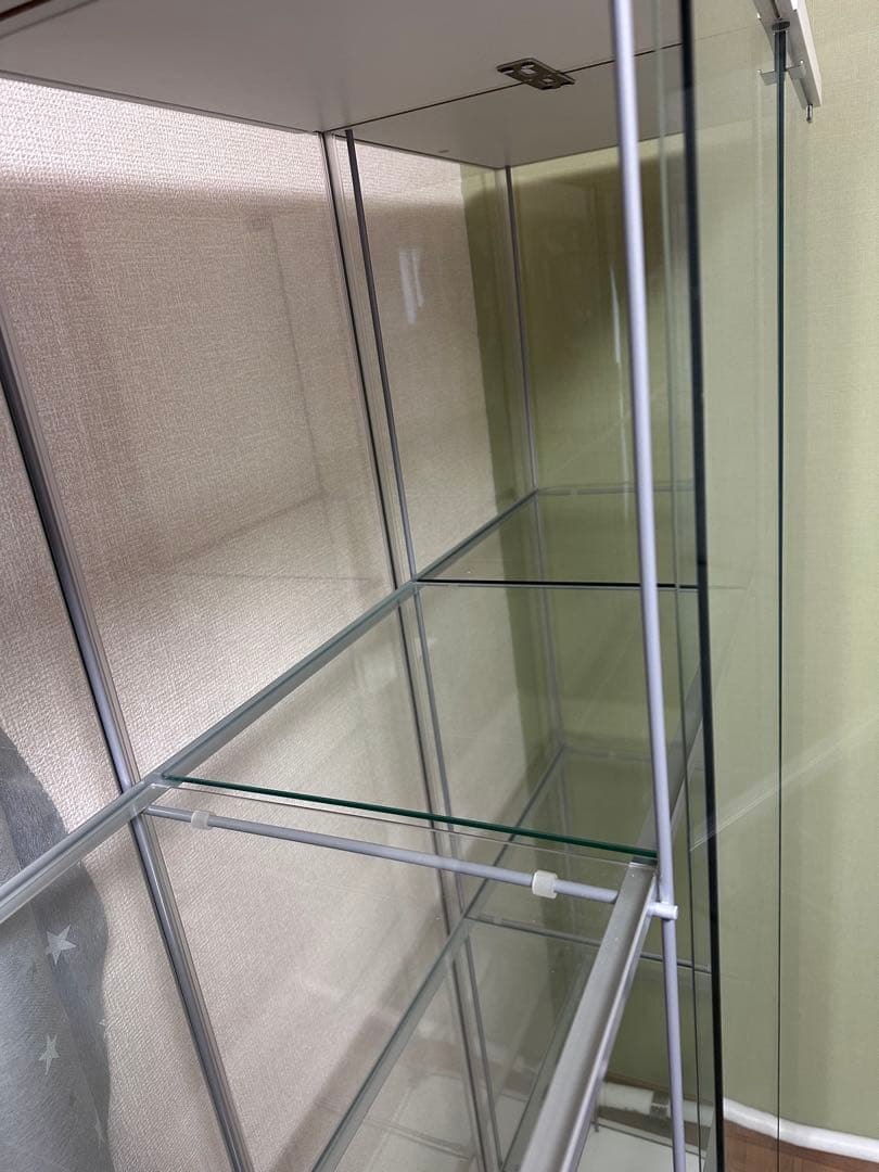 【hikarukin 】 IKEA デトルフガラスケースコレクションケース