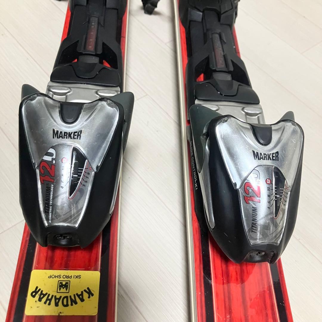 ストック付/STOCKLE Spirit ストックリー スキーセット 164