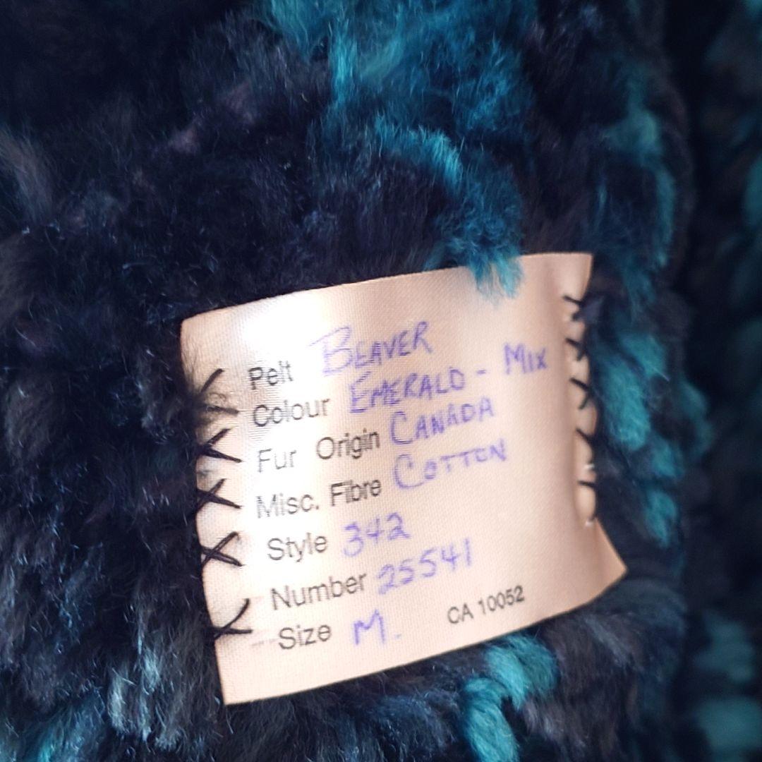 PARIENNE Cuir カナダ製 毛皮 ビーバー ロングコート サイズ9