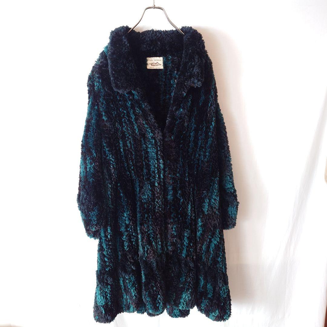 PARIENNE Cuir カナダ製 毛皮 ビーバー ロングコート サイズ9