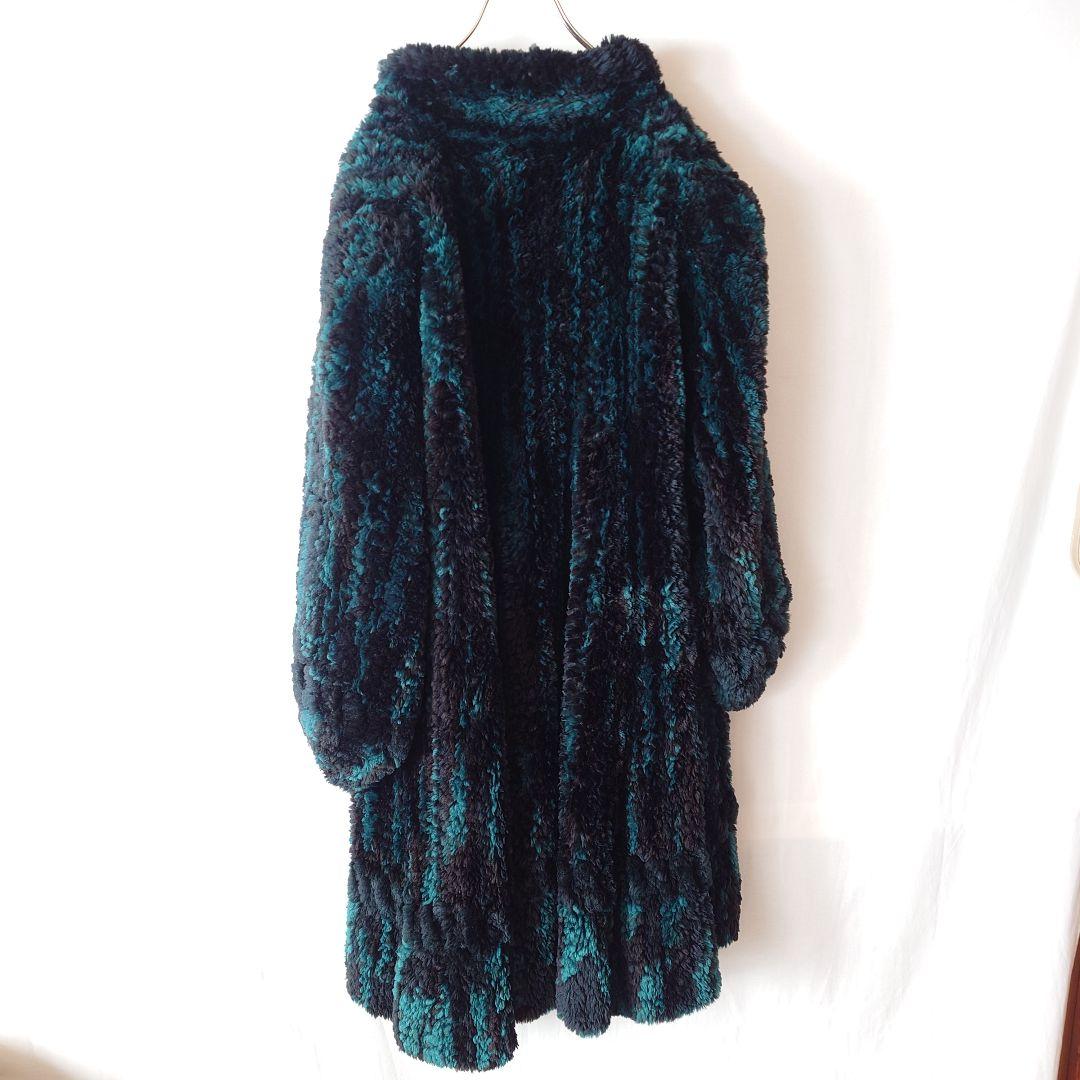 PARIENNE Cuir カナダ製 毛皮 ビーバー ロングコート サイズ9