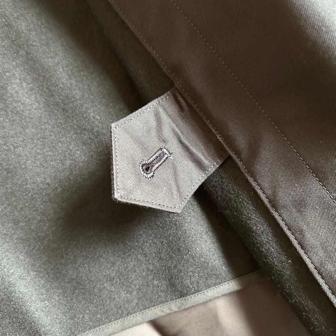 美品 HYKE ハイク トレンチコート ウールライナー付き サイズ1 黒