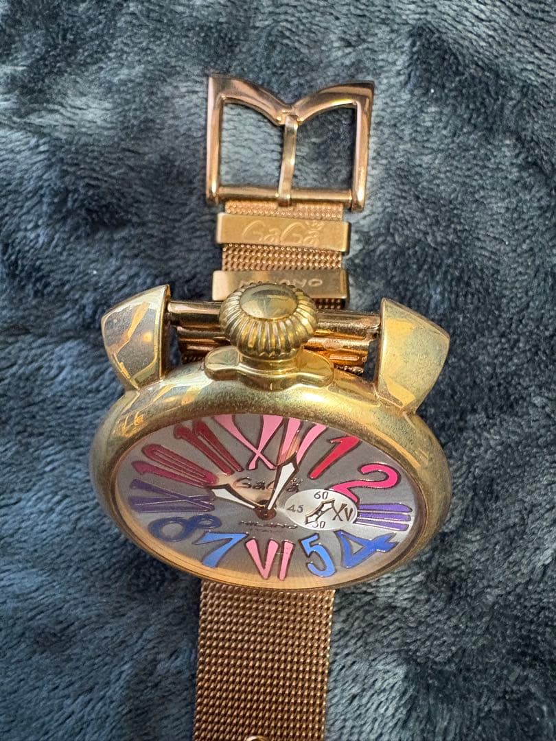 GaGaMILANO ガガミラノマヌアーレ46 ゴールド