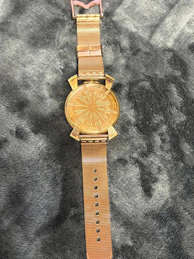 GaGaMILANO ガガミラノマヌアーレ46 ゴールド