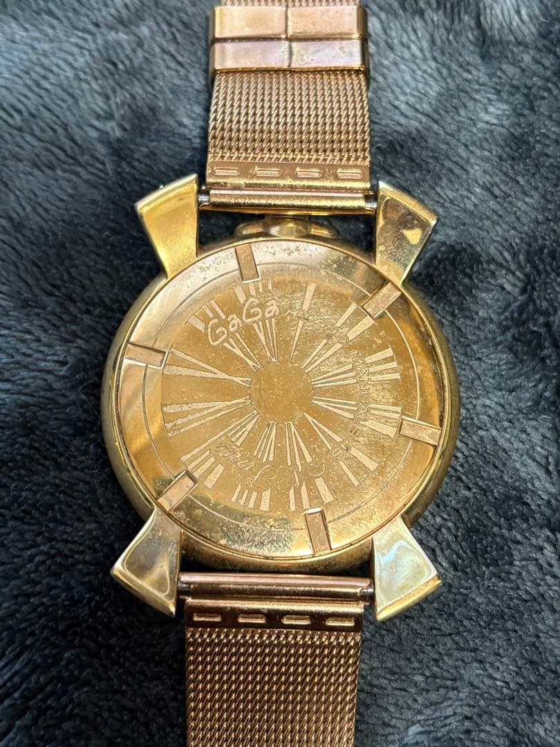 GaGaMILANO ガガミラノマヌアーレ46 ゴールド