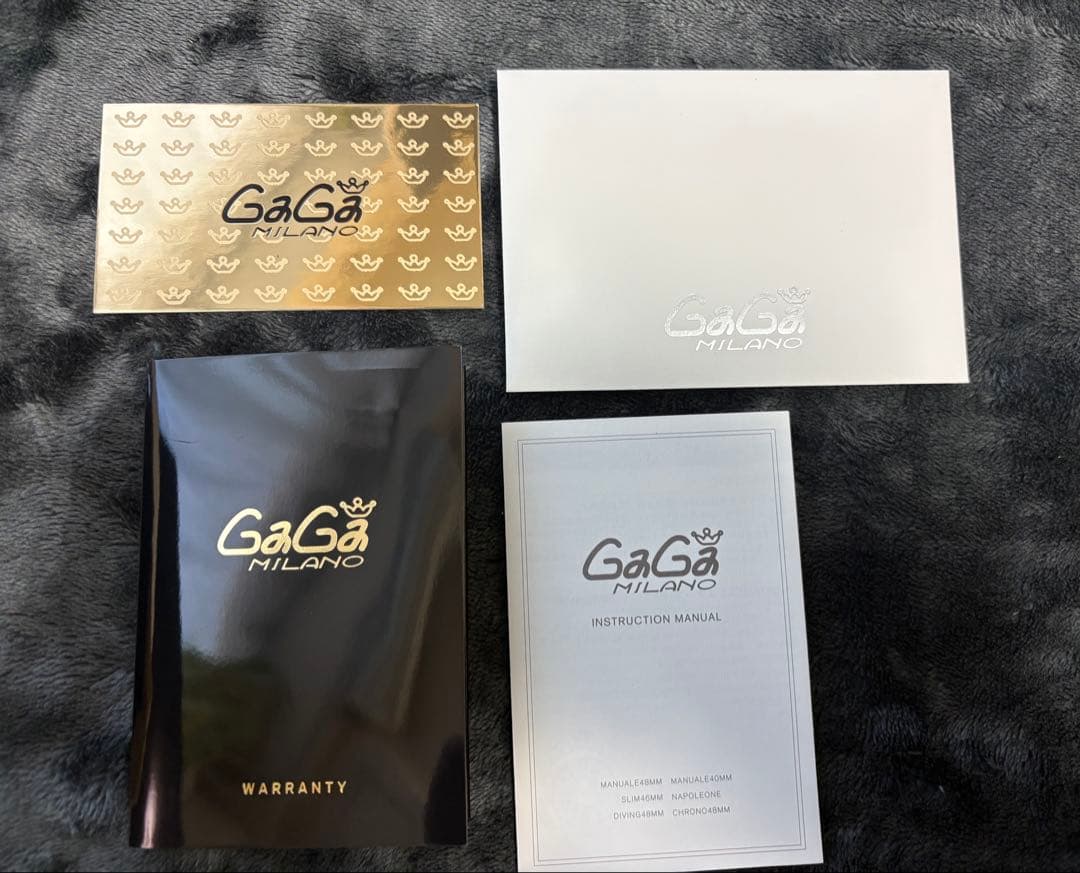 GaGaMILANO ガガミラノマヌアーレ46 ゴールド