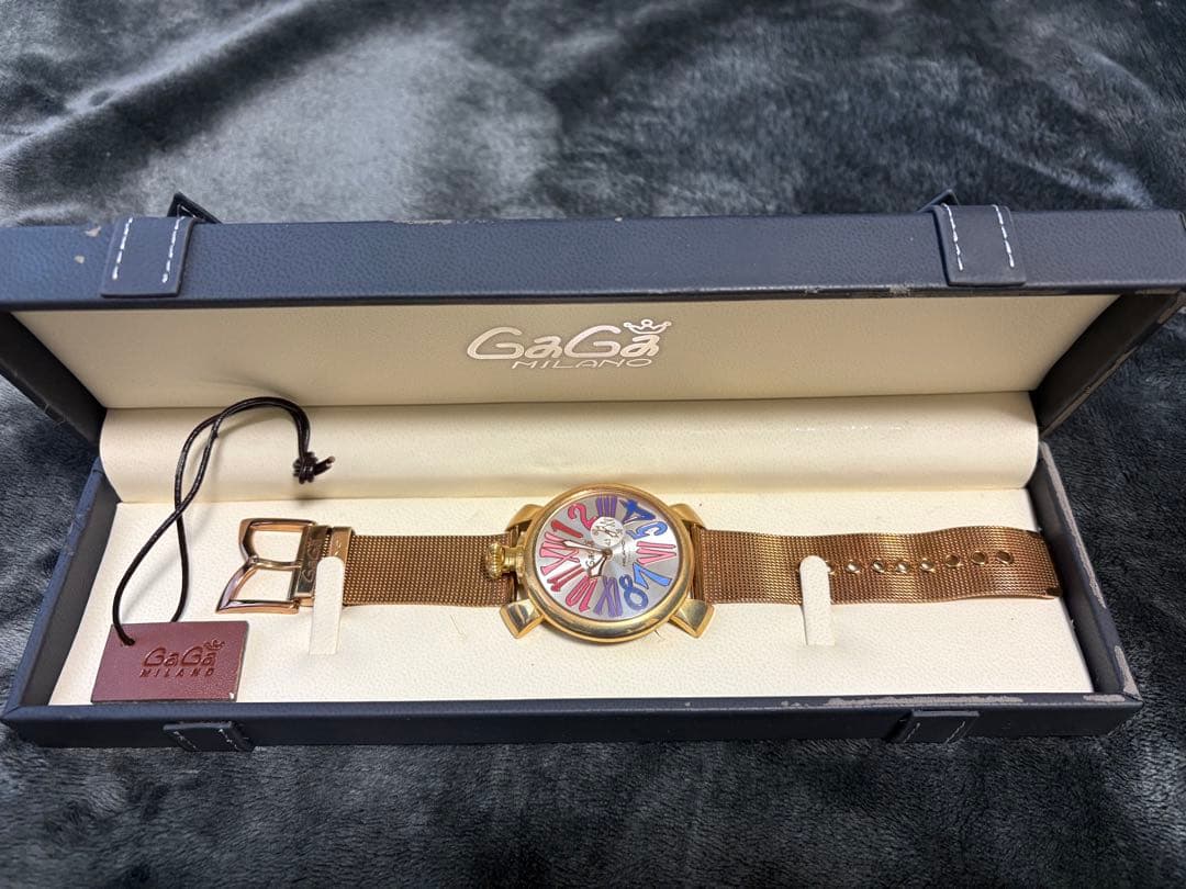 GaGaMILANO ガガミラノマヌアーレ46 ゴールド