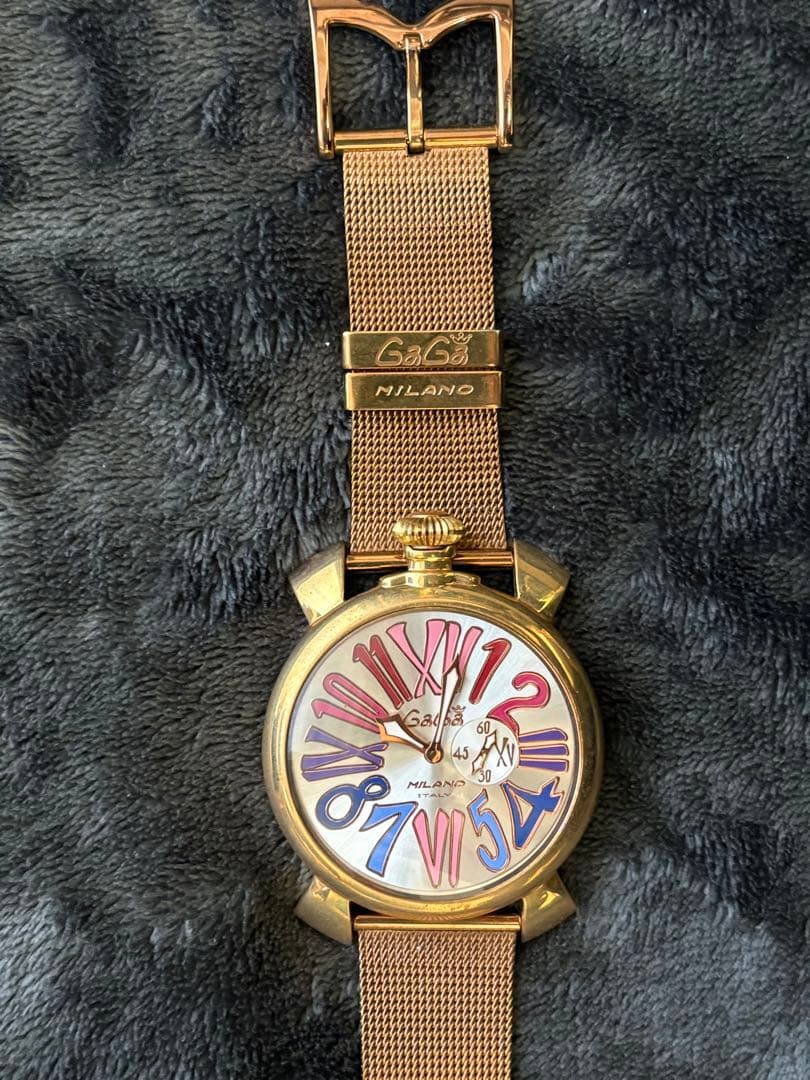 GaGaMILANO ガガミラノマヌアーレ46 ゴールド