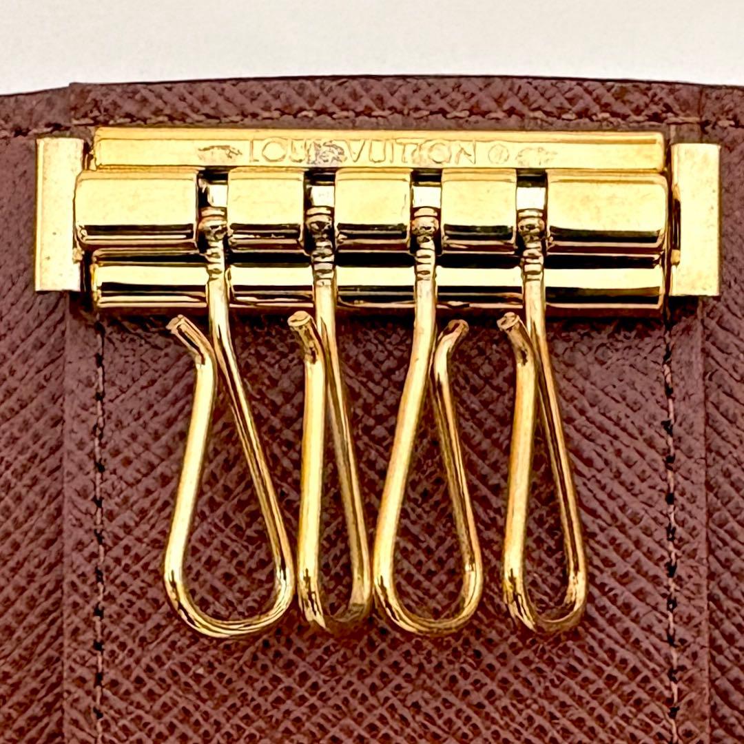 【極上美品】ルイヴィトン モノグラム ミュルティクレ4 キーケース 箱・袋付