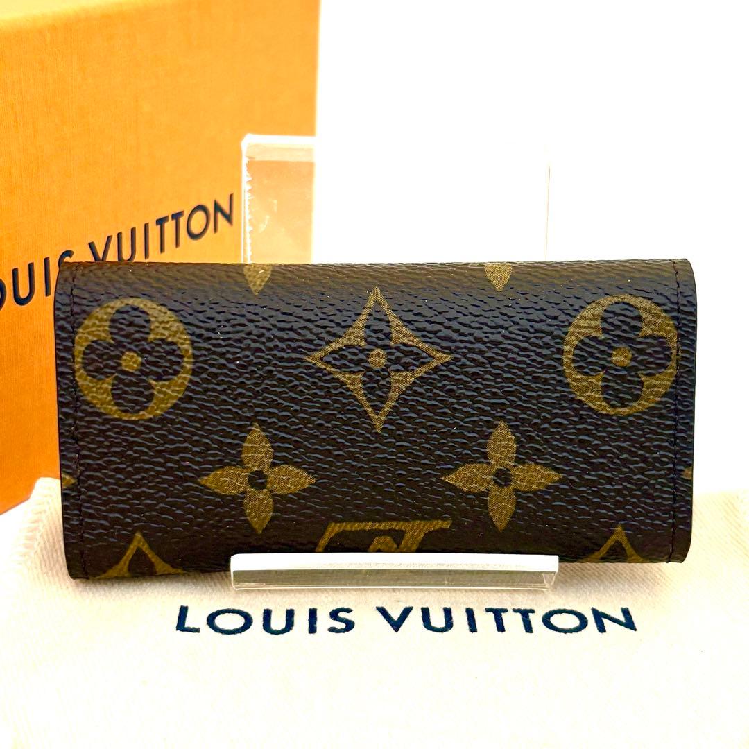 【極上美品】ルイヴィトン モノグラム ミュルティクレ4 キーケース 箱・袋付