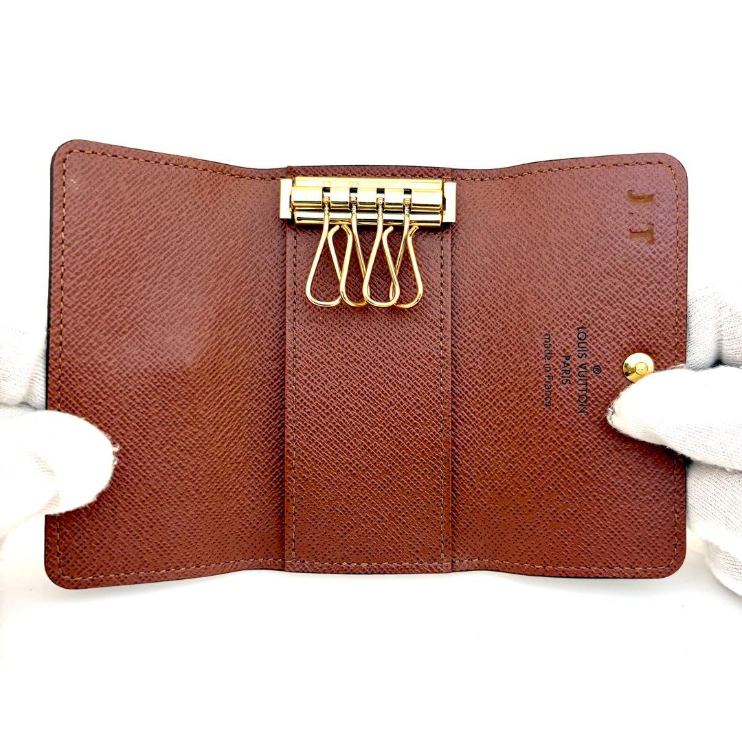 【極上美品】ルイヴィトン モノグラム ミュルティクレ4 キーケース 箱・袋付