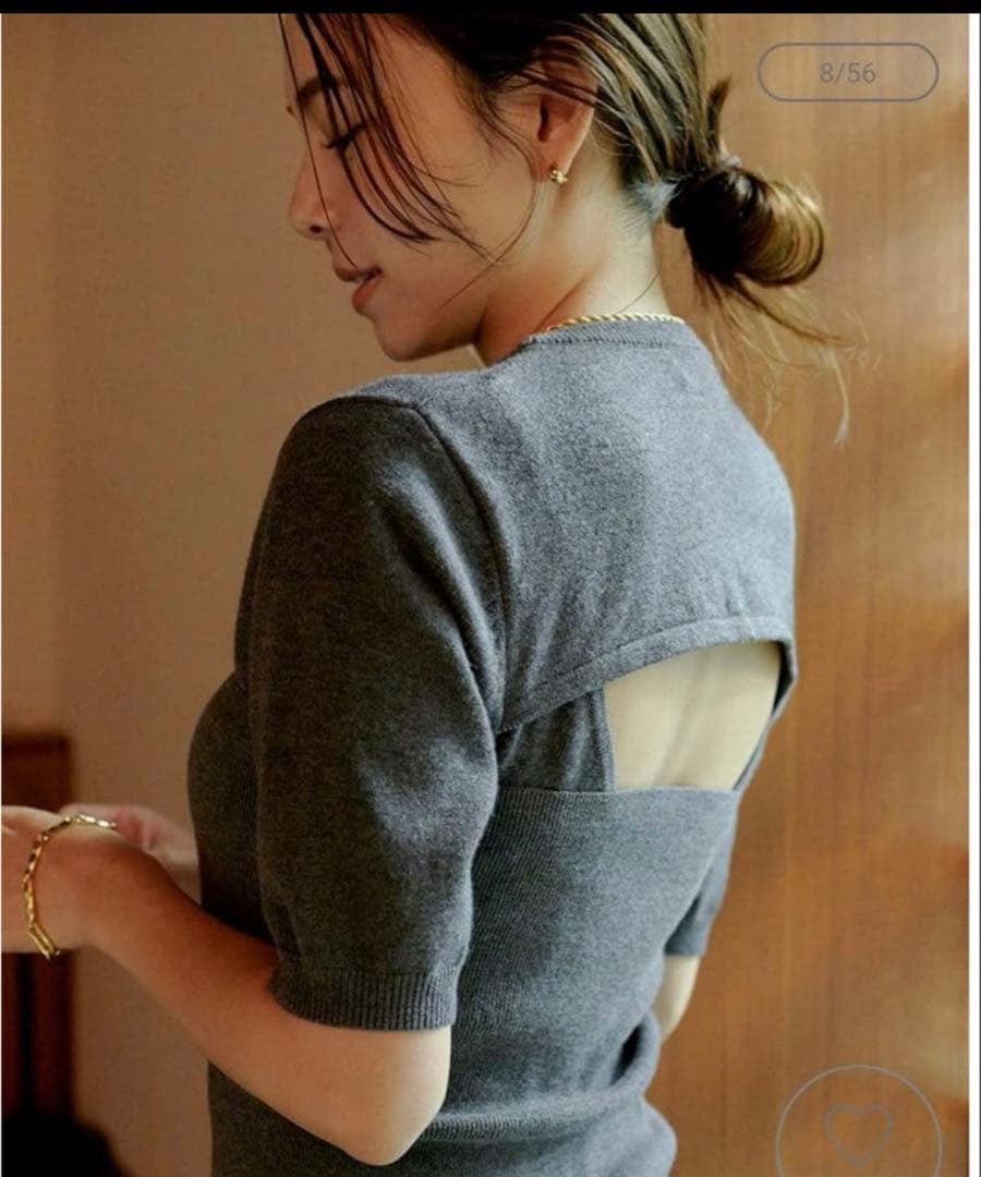 MIESROHE x macotoコラボニットワンピース　ミースロエ