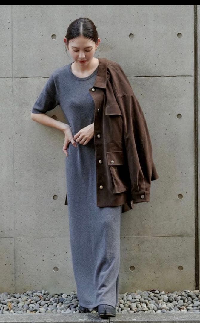 MIESROHE x macotoコラボニットワンピース　ミースロエ