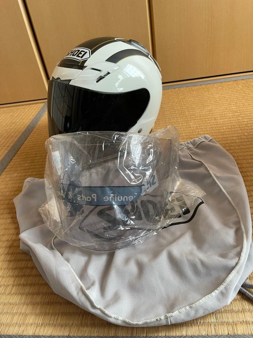 SHOEI ジェットヘルメット ホワイト/ブラック