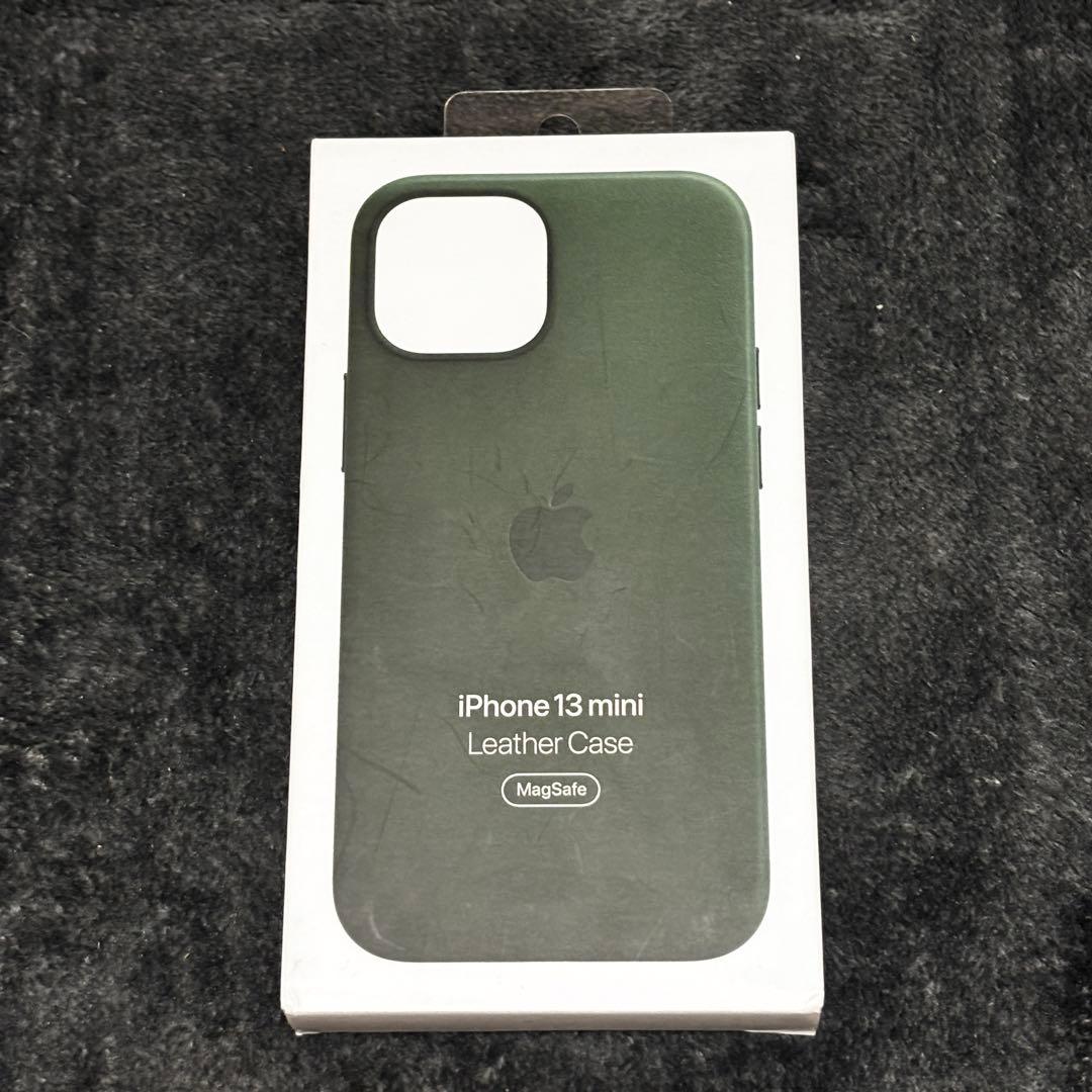 新品未開封 アップル純正 iPhone 13 mini レザーケース